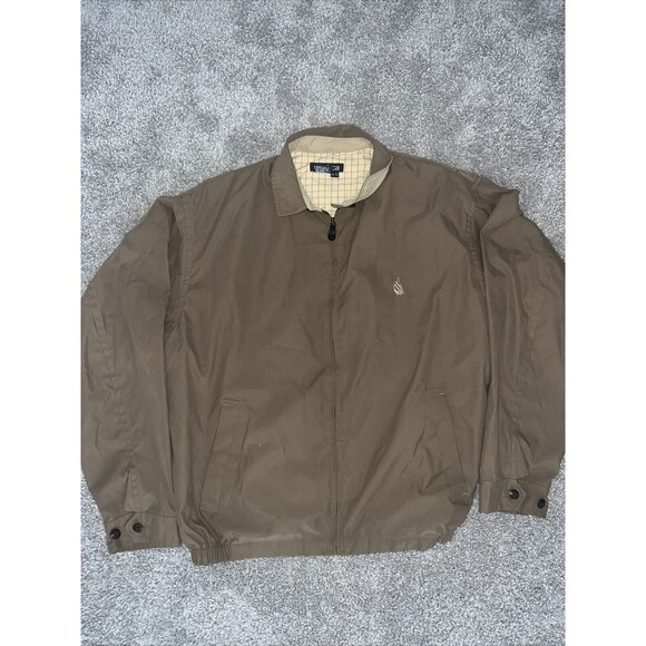 Vintage Nutica Xl TG KHAKI MEN JACKET - Picture 3 of 4